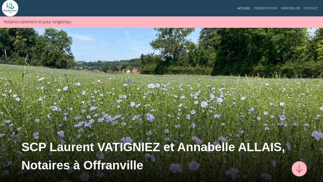 SCP Laurent VATIGNIEZ et Annabelle ALLAIS 