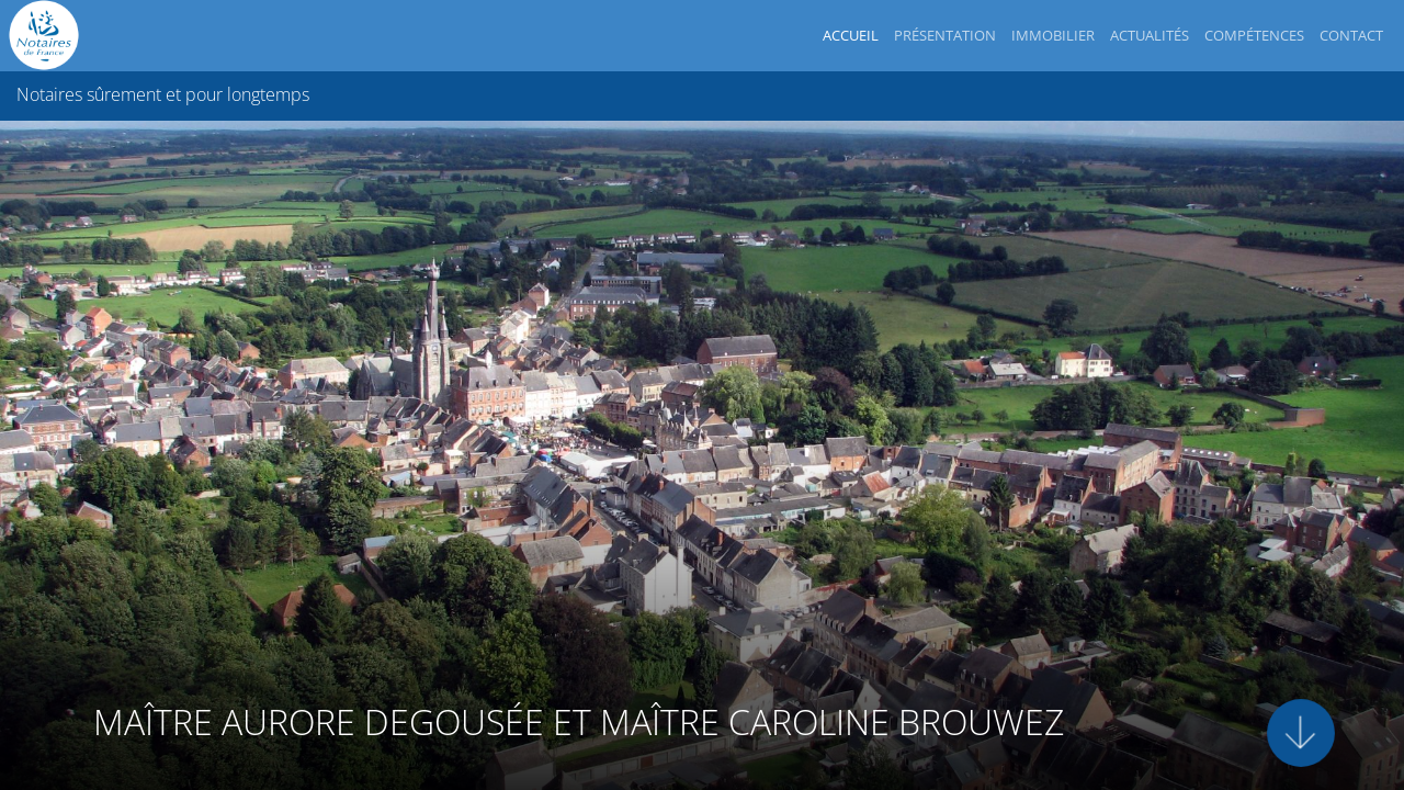 SELARL Aurore DEGOUSÉE et Caroline BROUWEZ, Notaires associés 