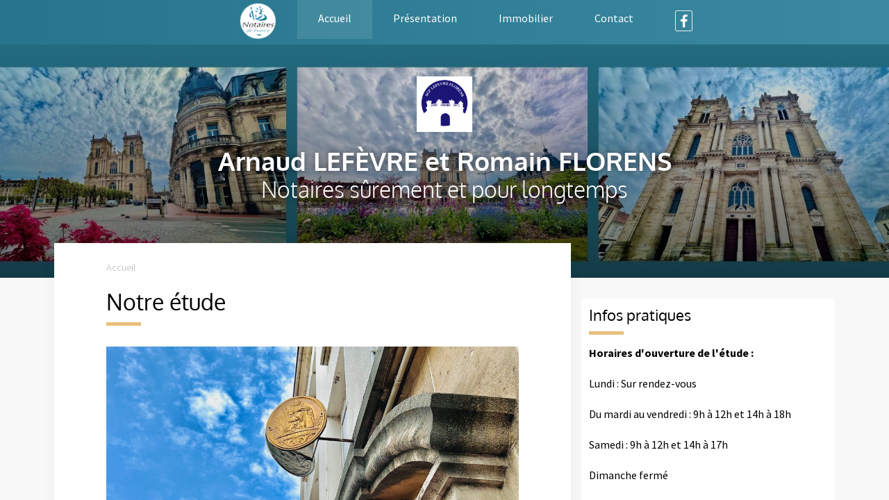 SCP Arnaud LEFÈVRE et Romain FLORENS 