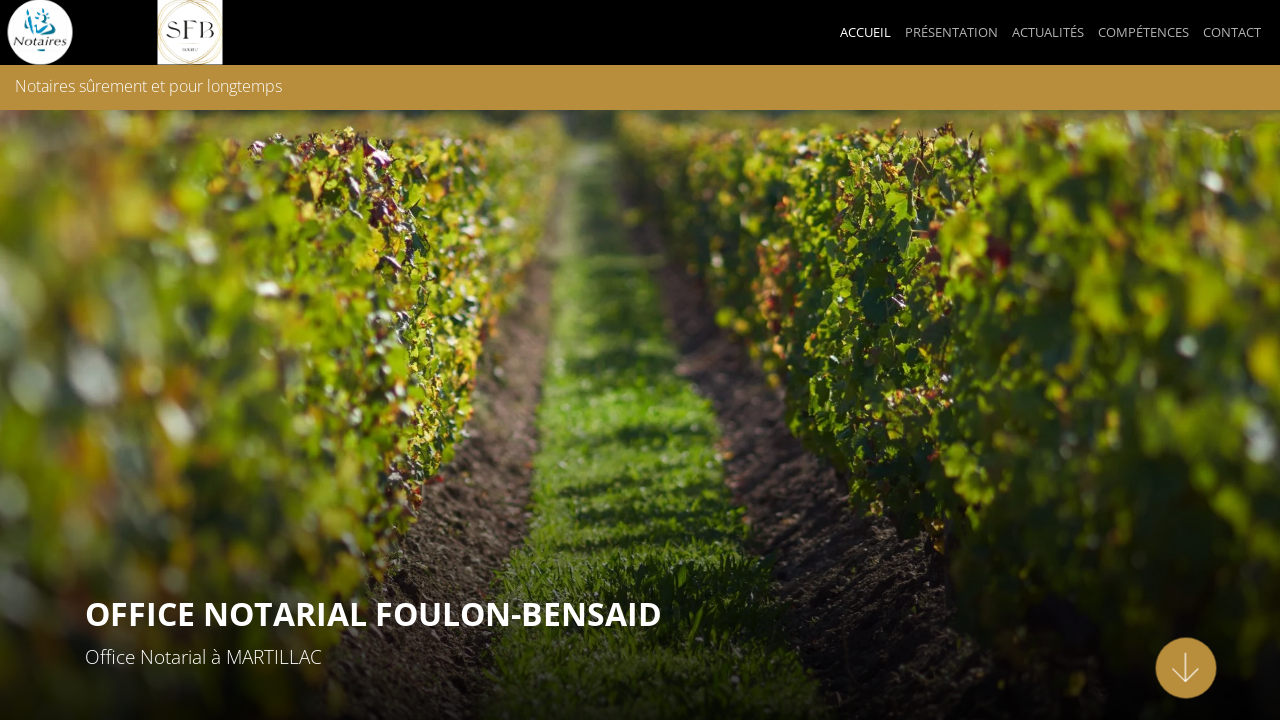 SELURL OFFICE NOTARIAL FOULON-BENSAID 