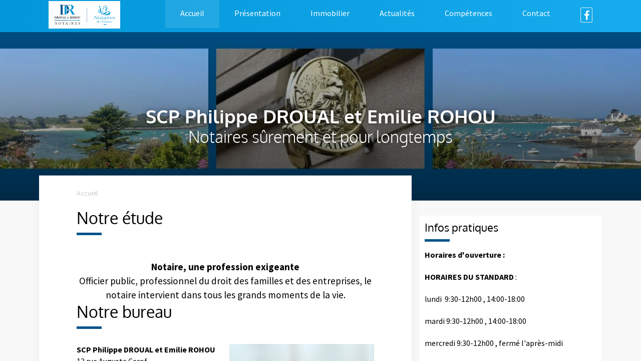 SCP Philippe DROUAL et Emilie ROHOU 