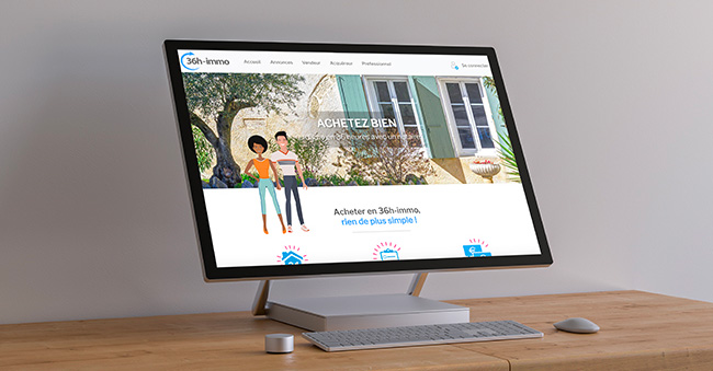 Ventes immobilières 36h-immo